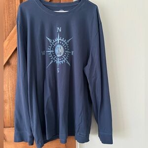 Life Is Good Navy Crusher Tee